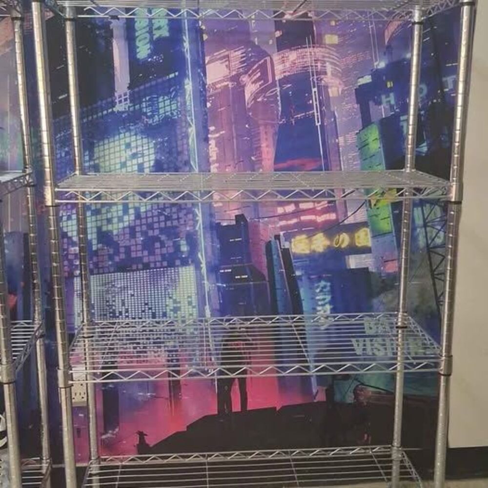 Metal Shelves (Pair of 2)